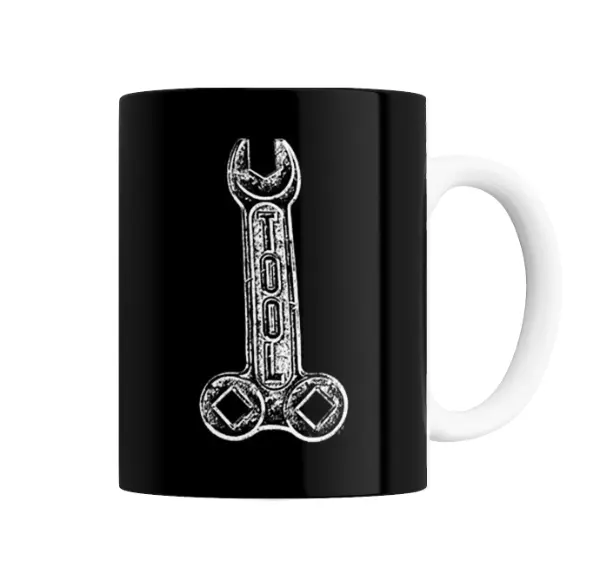 Taza de Cerámica Tool Llave Inglesa Logo