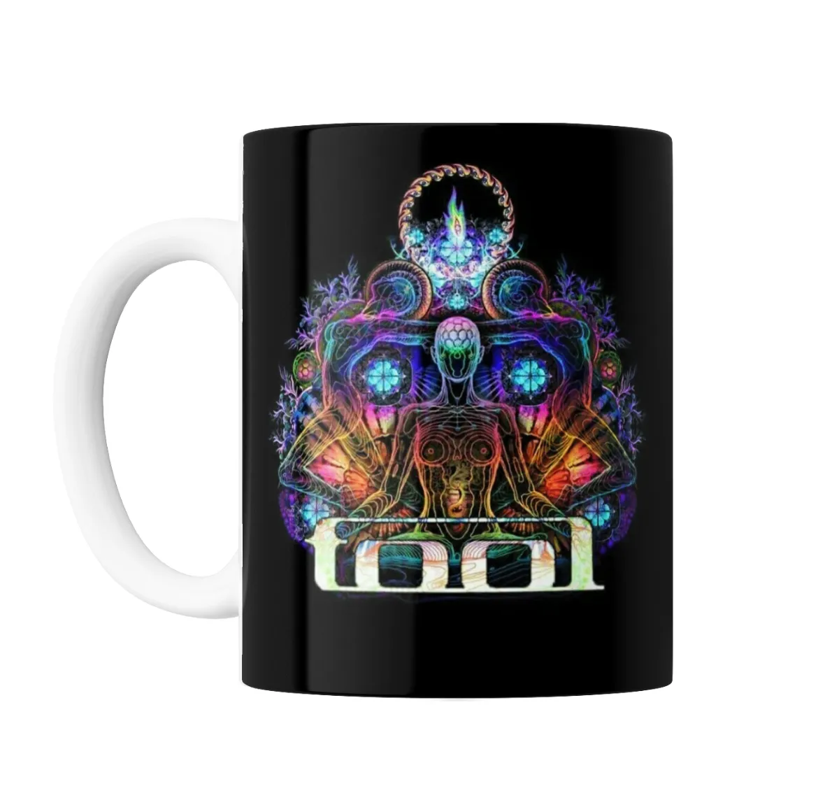 Taza de Cerámica Tool Figura Psicodélica Multicolor - vista 2