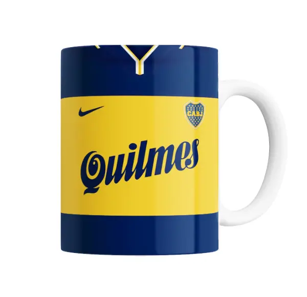Taza de Cerámica Boca Juniors Camiseta Quilmes