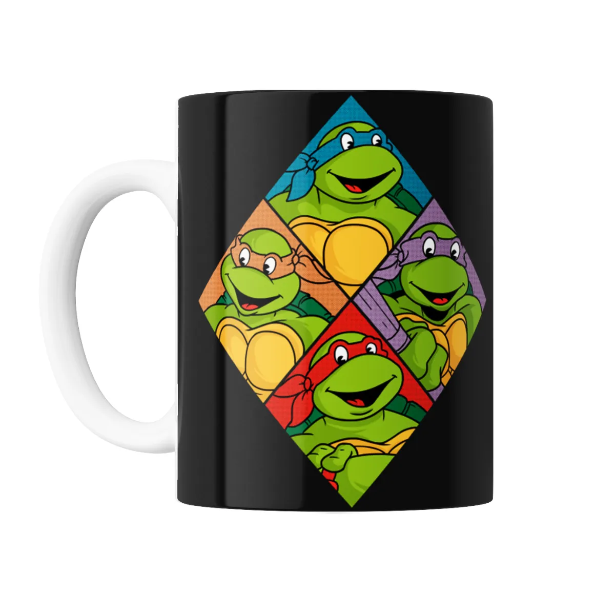 Taza de Cerámica Tortugas Ninja Diamante Cuatro Hermanos - vista 2