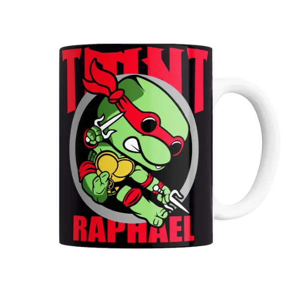 Taza de Cerámica Tortugas Ninja Raphael