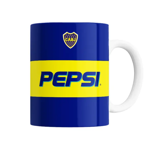 Taza de Cerámica Boca Juniors Pepsi Camiseta