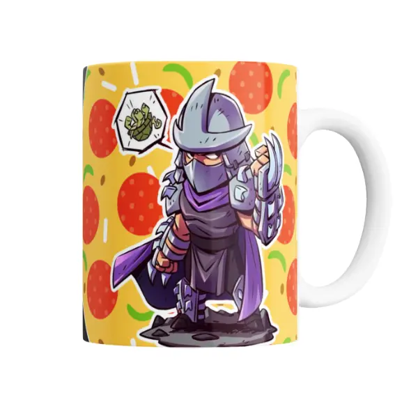 Taza de Cerámica Tortugas Ninja Shredder Chibi