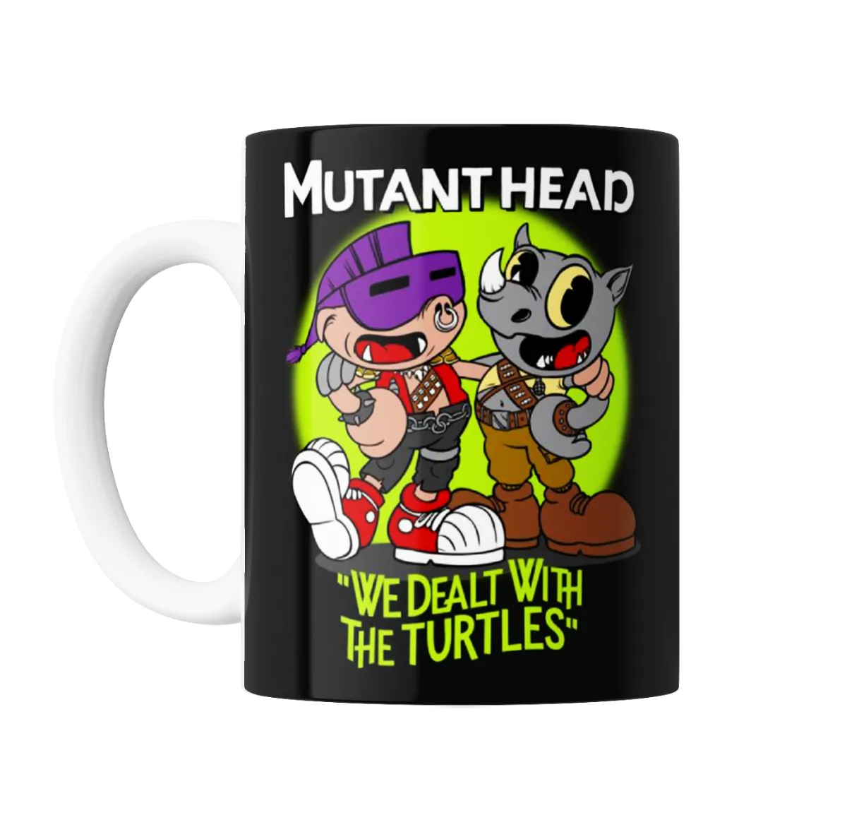 Taza de Cerámica Tortugas Ninja Mutant Head We Dealt With The Turtles - vista 2