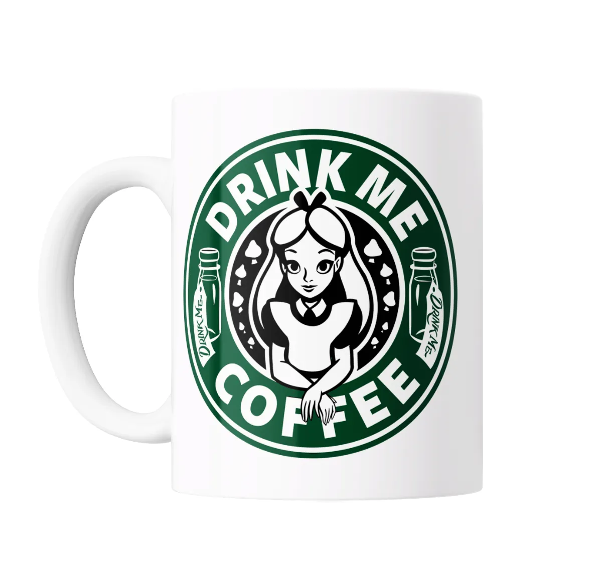 Taza de Cerámica Alicia Drink Me Coffee - vista 2