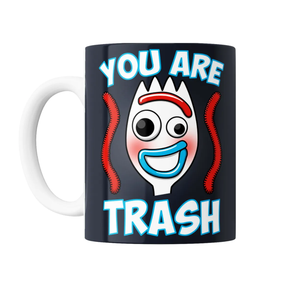 Taza de Cerámica Toy Story Forky You Are Trash - vista 2
