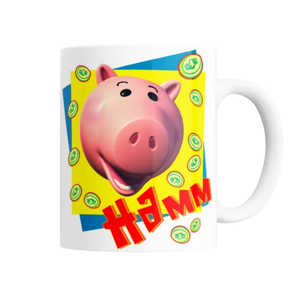 Taza de Cerámica Toy Story Hamm Alcancía