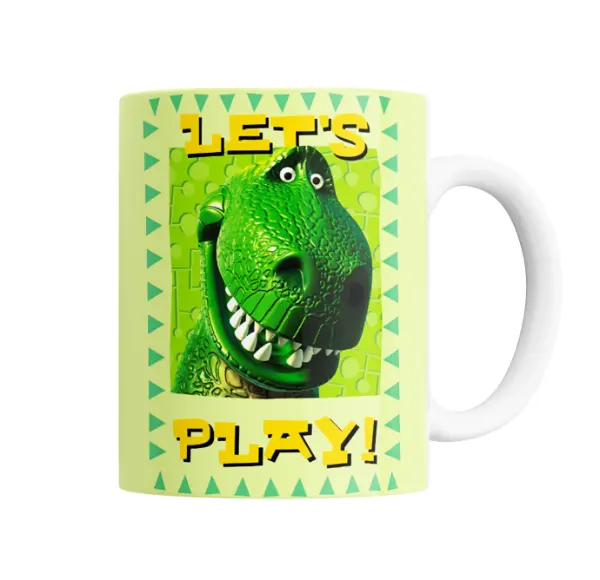 Taza de Cerámica Toy Story Rex Let's Play