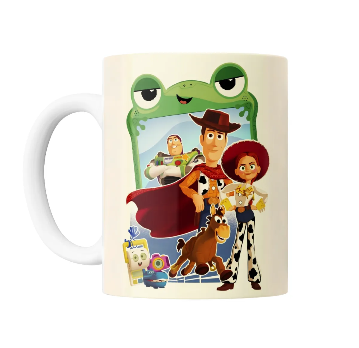 Taza de Cerámica Toy Story Woody y Jessie con Bullseye - vista 2