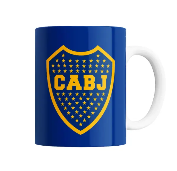 Taza de Cerámica Boca Juniors La Mitad Más Uno