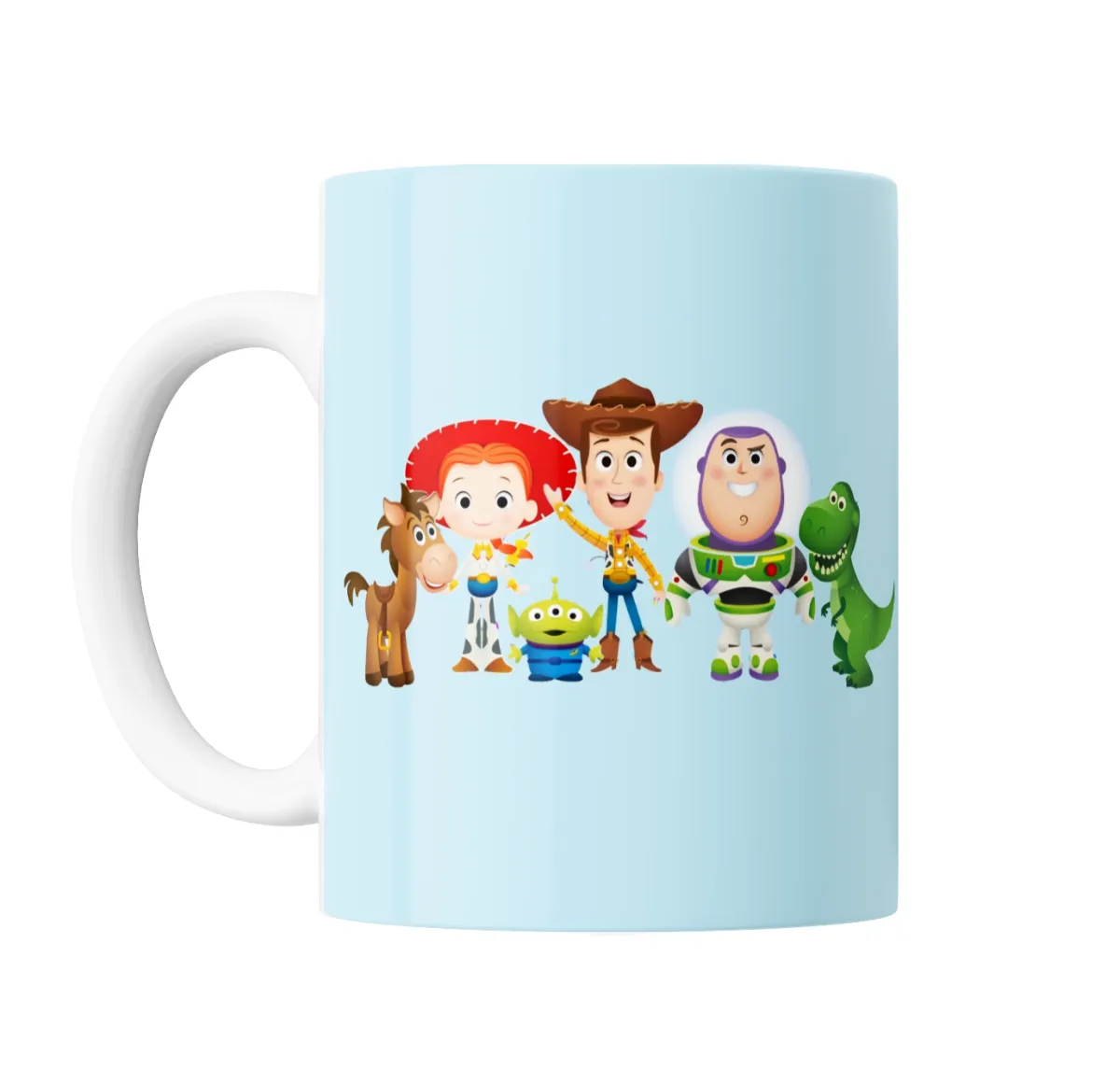 Taza de Cerámica Toy Story Woody Jessie Buzz Rex y Hamm - vista 2