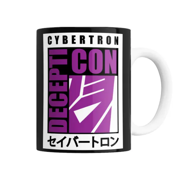 Taza de Cerámica Transformers Decepticon Cybertron