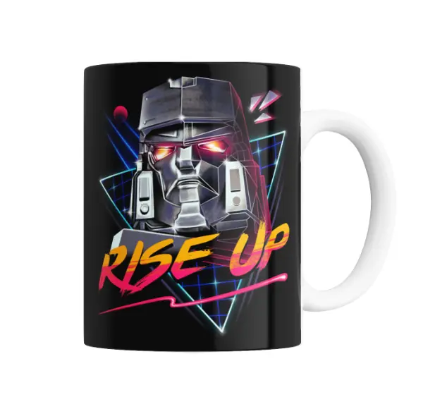 Taza de Cerámica Transformers Megatron Rise Up