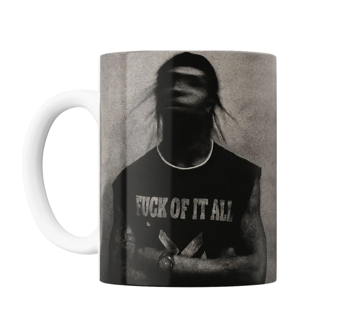 Taza de Cerámica Travis Scott Fuck Of It All - vista 2