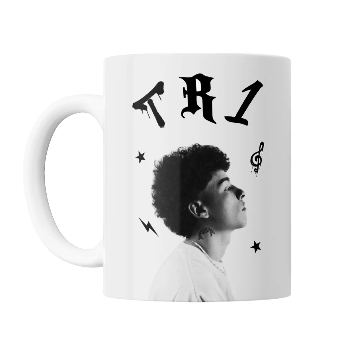 Taza de Cerámica Trueno TR1 Rayos y Notas - vista 2