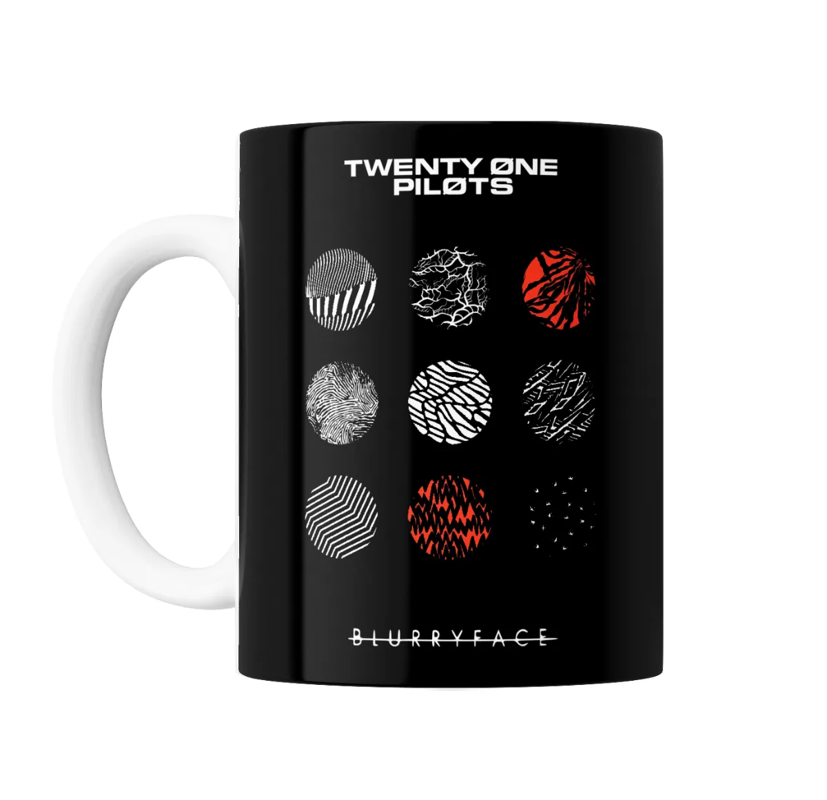 Taza de Cerámica Twenty One Pilots Blurryface - vista 2