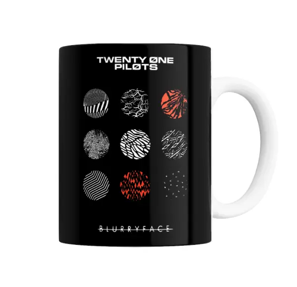Taza de Cerámica Twenty One Pilots Blurryface