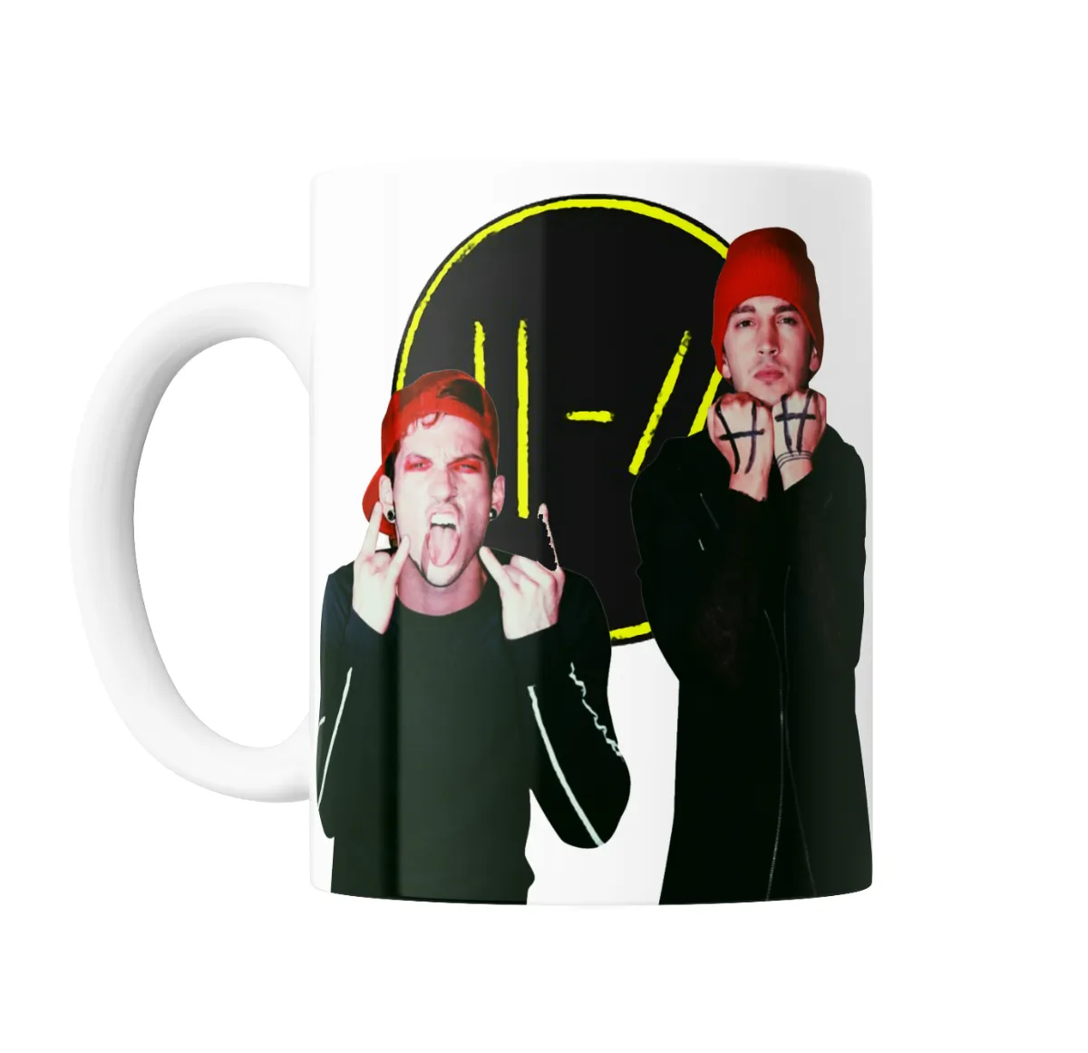 Taza de Cerámica Twenty One Pilots Tyler Joseph y Josh Dun - vista 2
