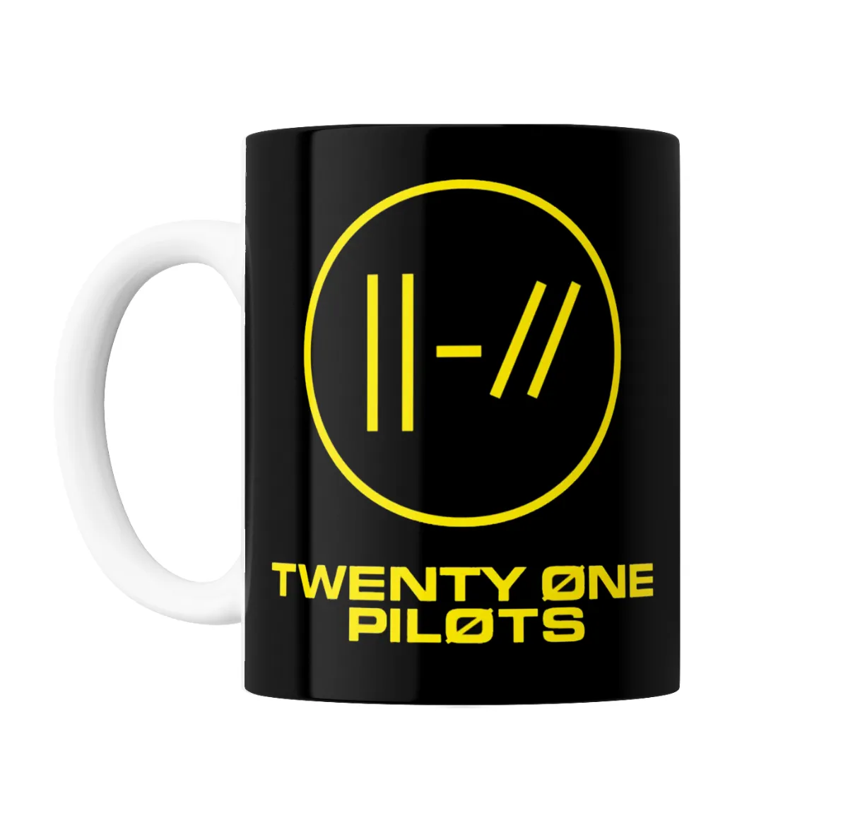 Taza de Cerámica Twenty One Pilots Logo Amarillo - vista 2