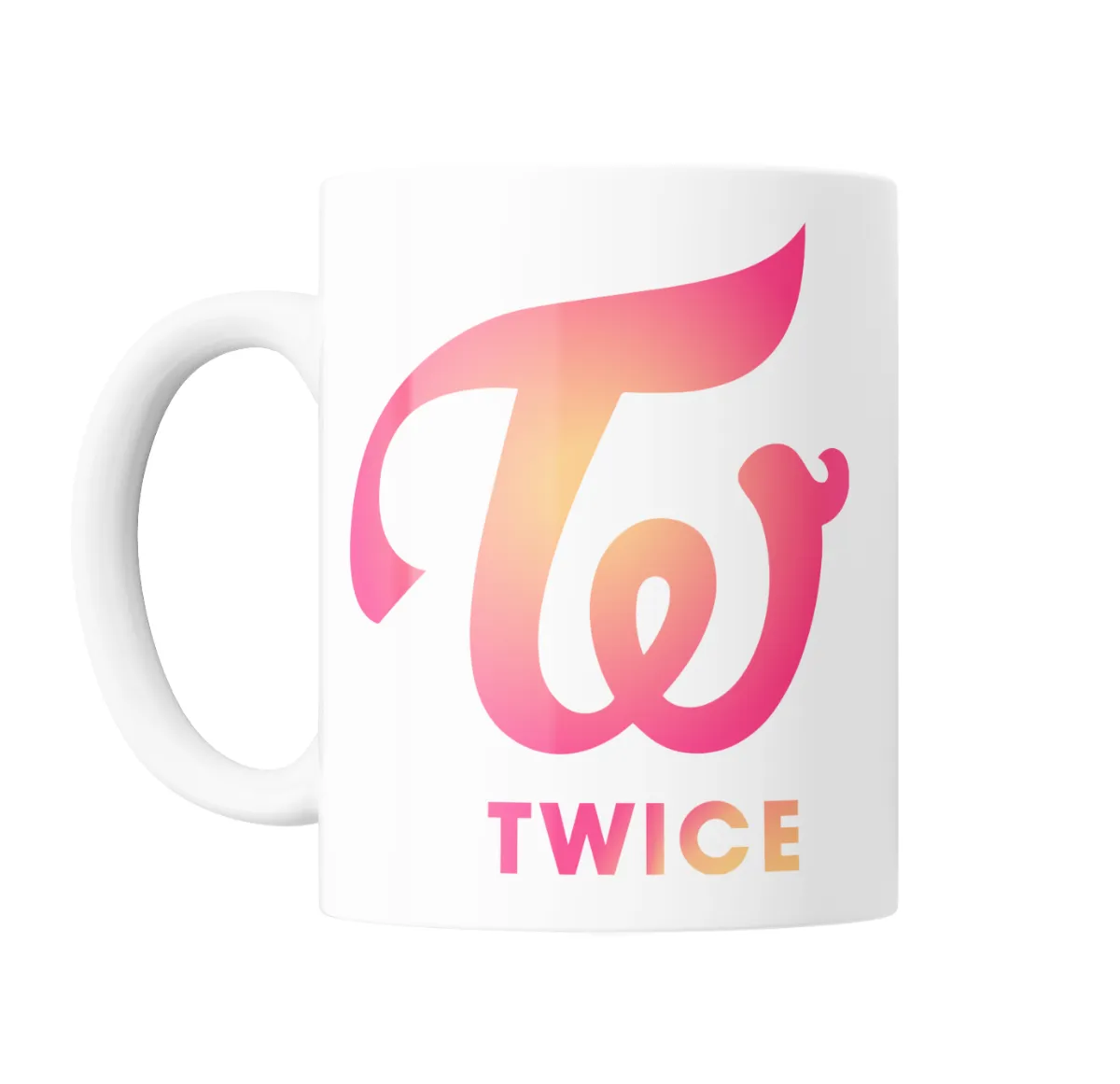 Taza de Cerámica Twice Logo Degradado - vista 2