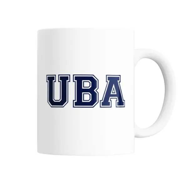 Taza de Cerámica UBA Universidad de Buenos Aires Letras Universitarias