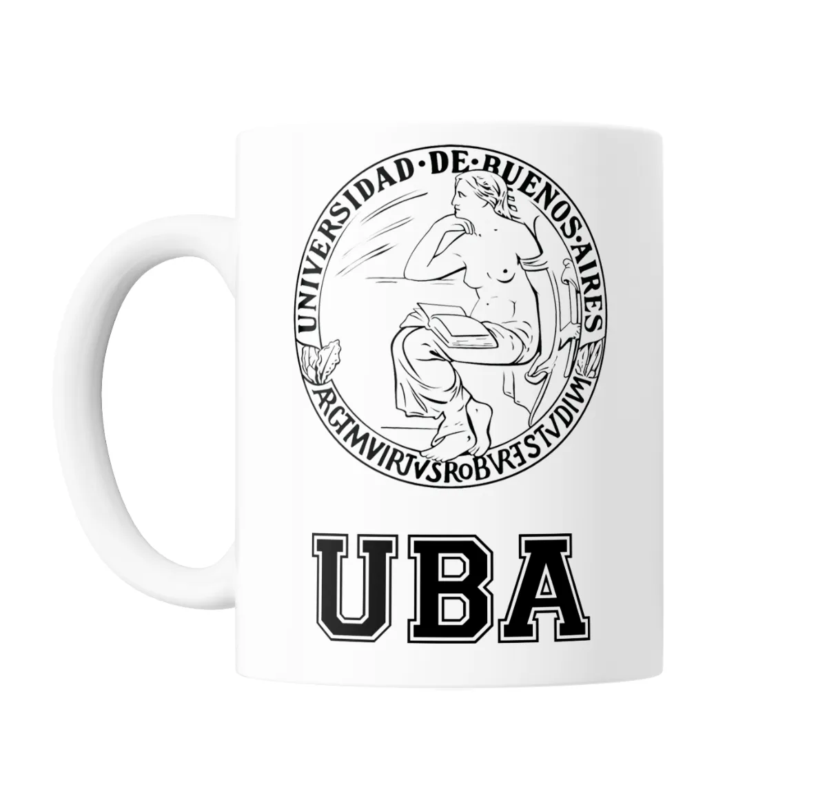 Taza de Cerámica UBA Universidad de Buenos Aires Escudo - vista 2