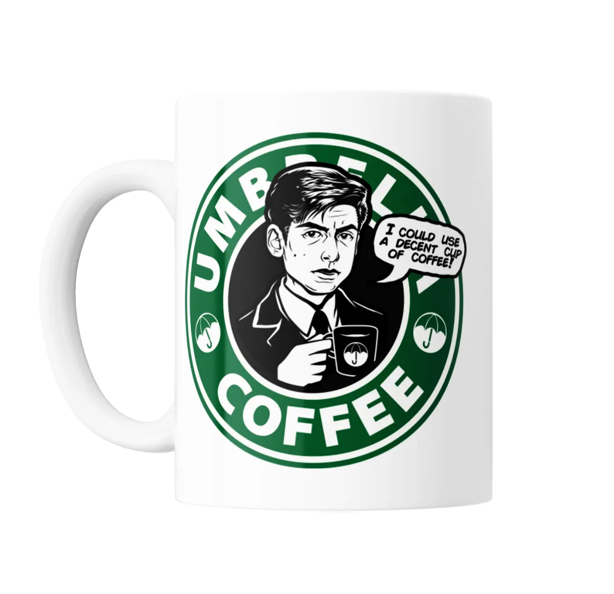 Taza de Cerámica The Umbrella Academy Five Umbrella Coffee - vista 2