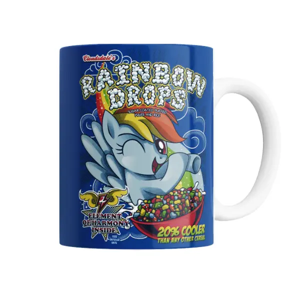 Taza de Cerámica My Little Pony Rainbow Dash Rainbow Drops