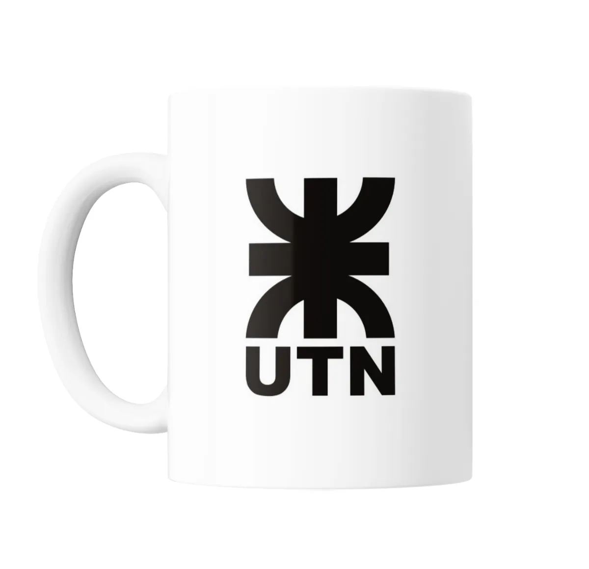 Taza de Cerámica UTN Universidad Tecnológica Nacional Logo - vista 2