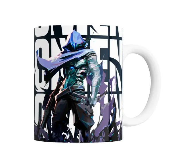 Taza de Cerámica Valorant Omen