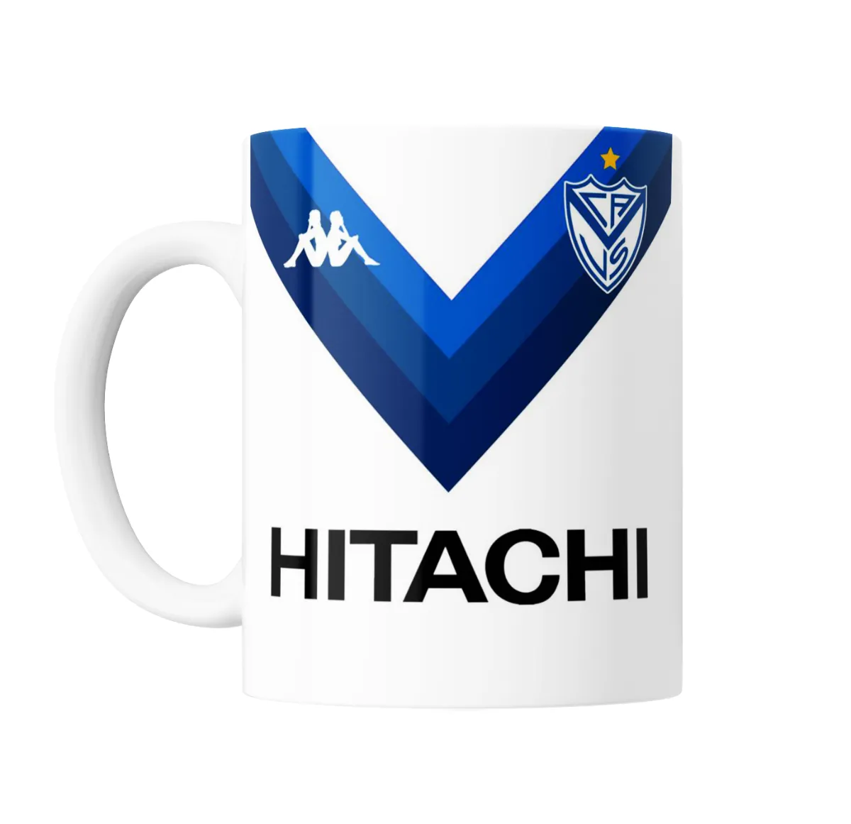 Taza de Cerámica Vélez Sarsfield Camiseta Hitachi - vista 2