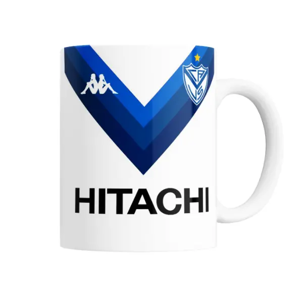 Taza de Cerámica Vélez Sarsfield Camiseta Hitachi