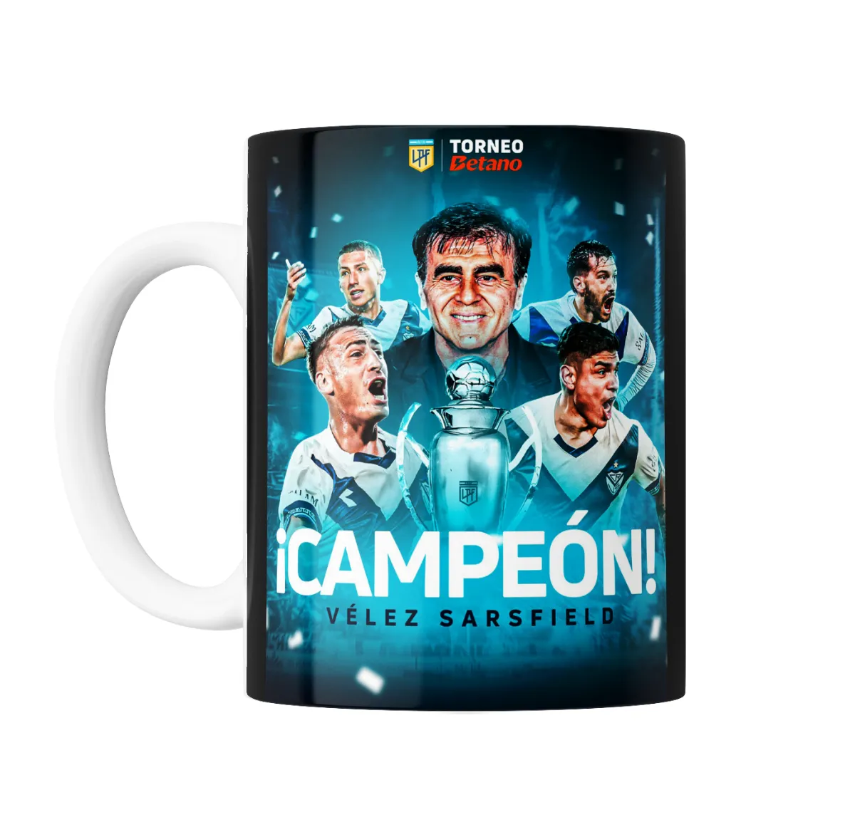 Taza de Cerámica Vélez Sarsfield Campeón Torneo Betano - vista 2