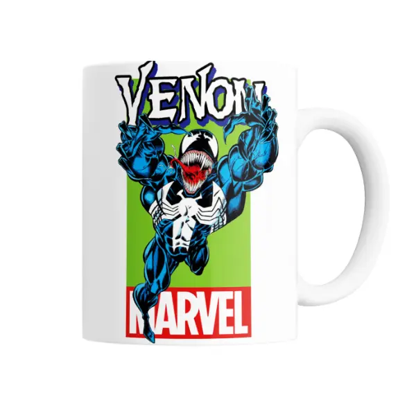 Taza de Cerámica Venom Marvel Logo Clásico