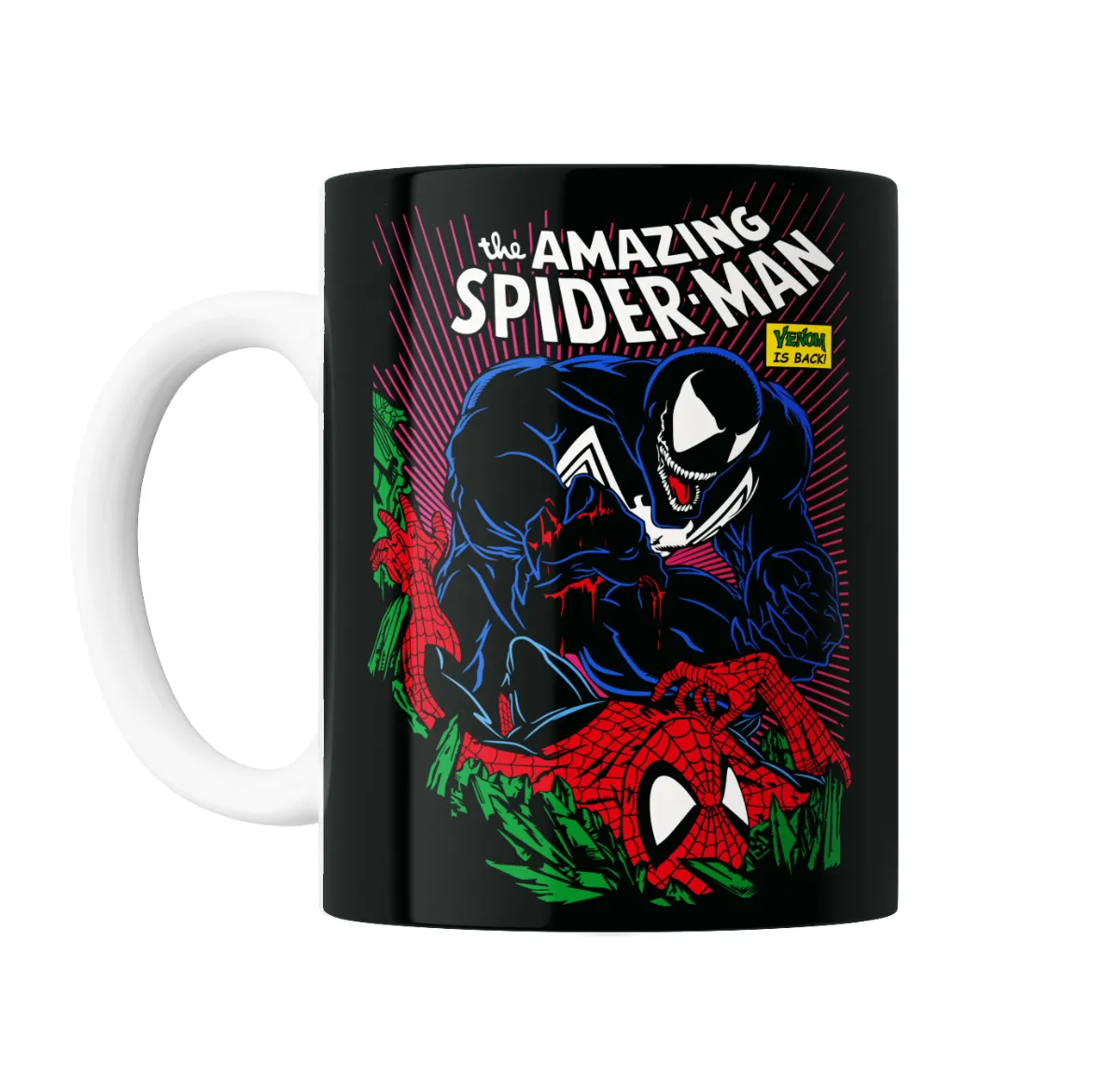 Taza de Cerámica Spider-Man vs Venom The Amazing - vista 2