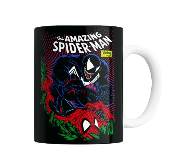 Taza de Cerámica Spider-Man vs Venom The Amazing