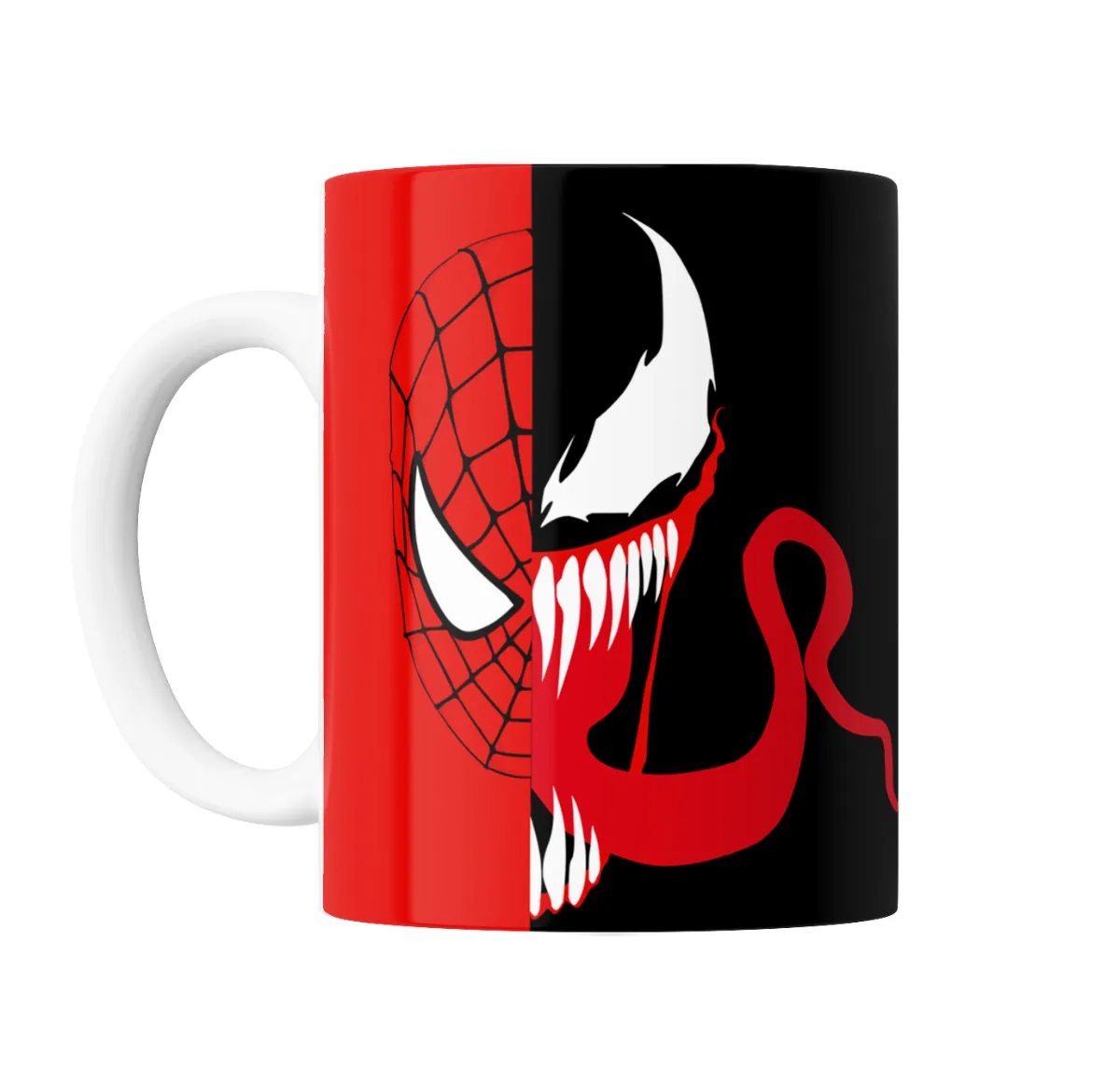 Taza de Cerámica Venom Spider-Man Mitad y Mitad - vista 2