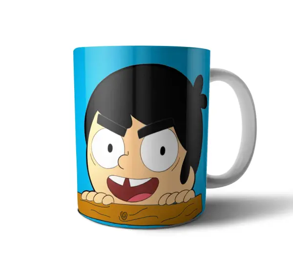 Taza de Cerámica Victor y Valentino Victor con cara de sorpresa
