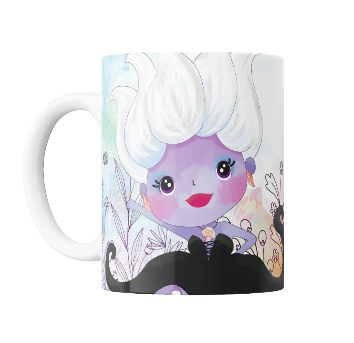 Taza de Cerámica Villanas Disney Úrsula Chibi - vista 2