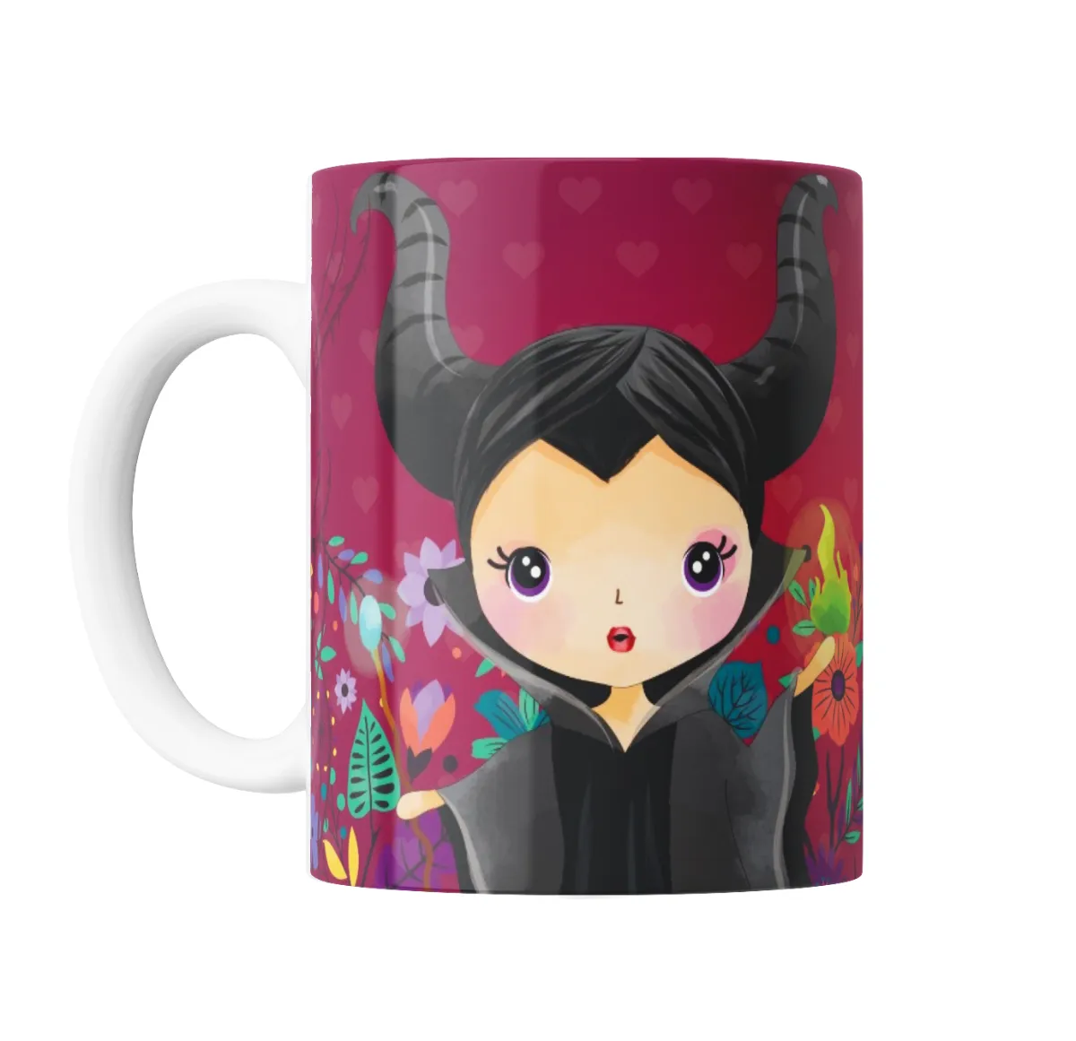 Taza de Cerámica Villanas Disney Maléfica Chibi - vista 2
