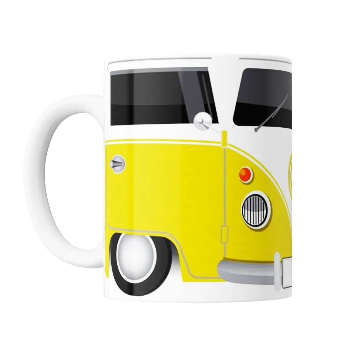 Taza de Cerámica Volkswagen Kombi Amarilla - vista 2