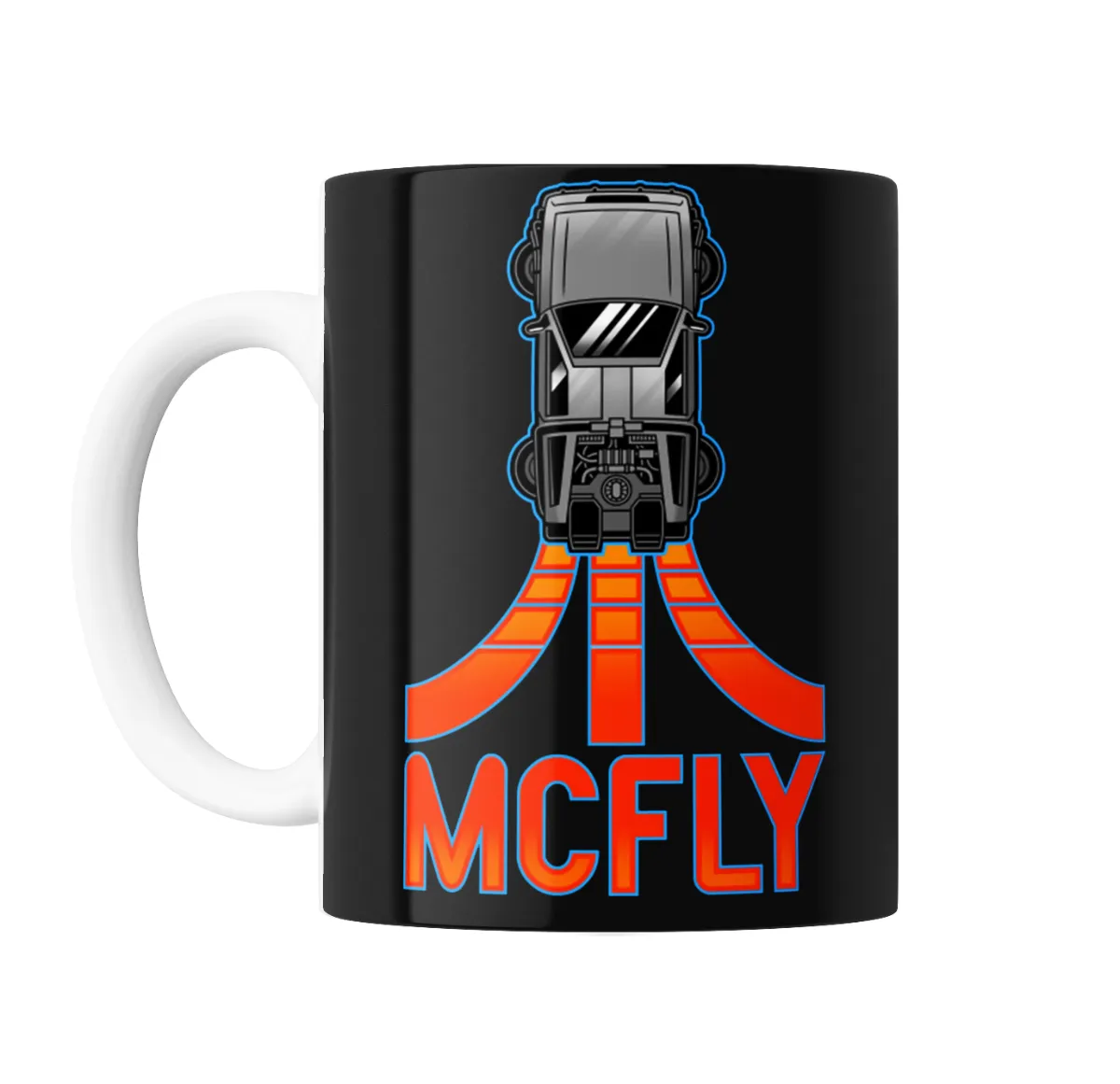 Taza de Cerámica Volver al Futuro DeLorean McFly - vista 2