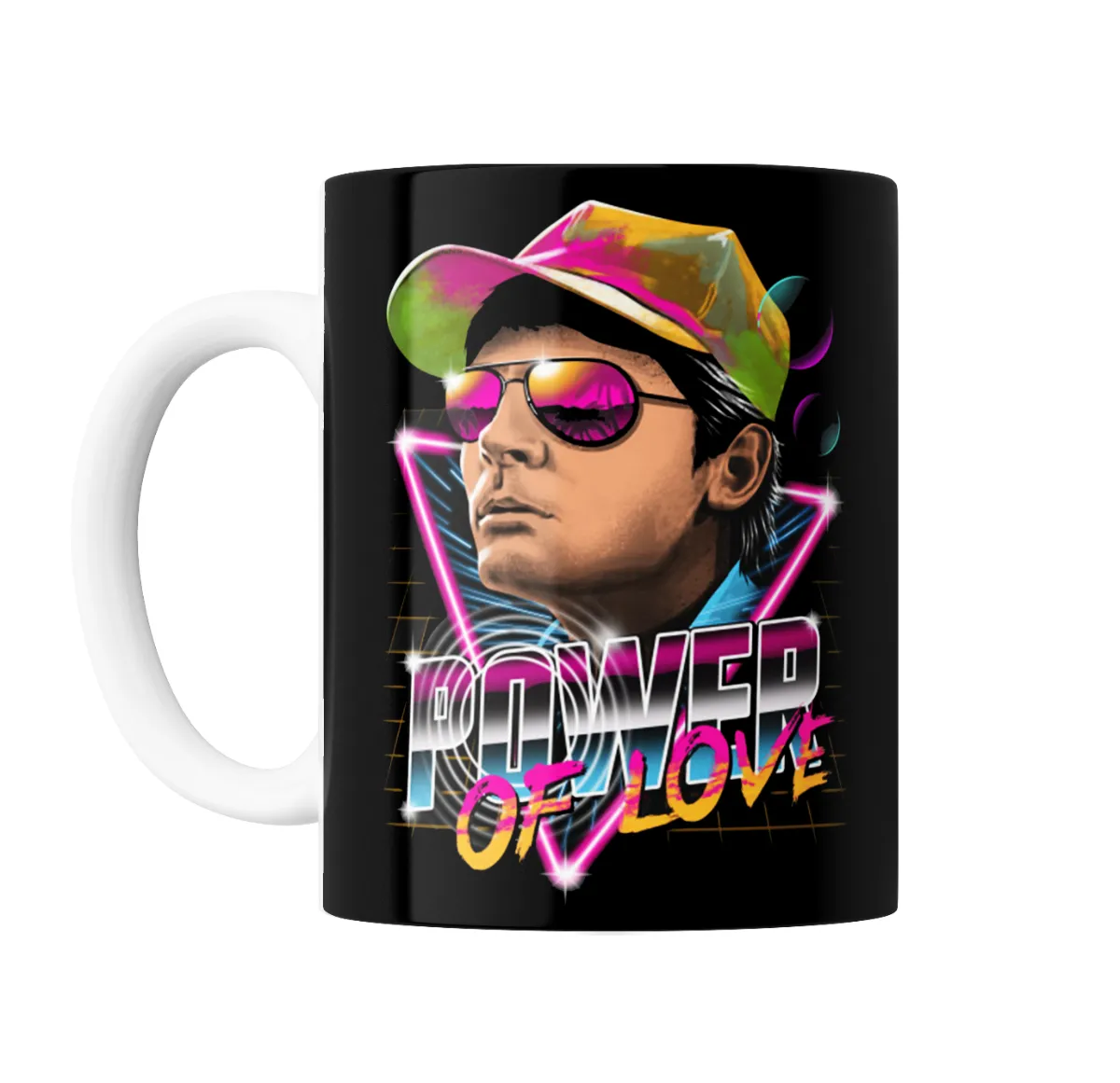 Taza de Cerámica Volver al Futuro Power of Love Retro - vista 2