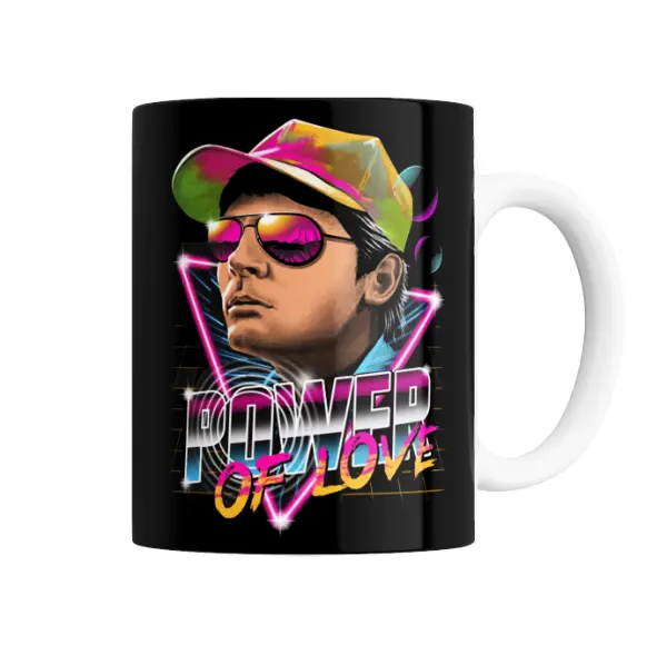 Taza de Cerámica Volver al Futuro Power of Love Retro