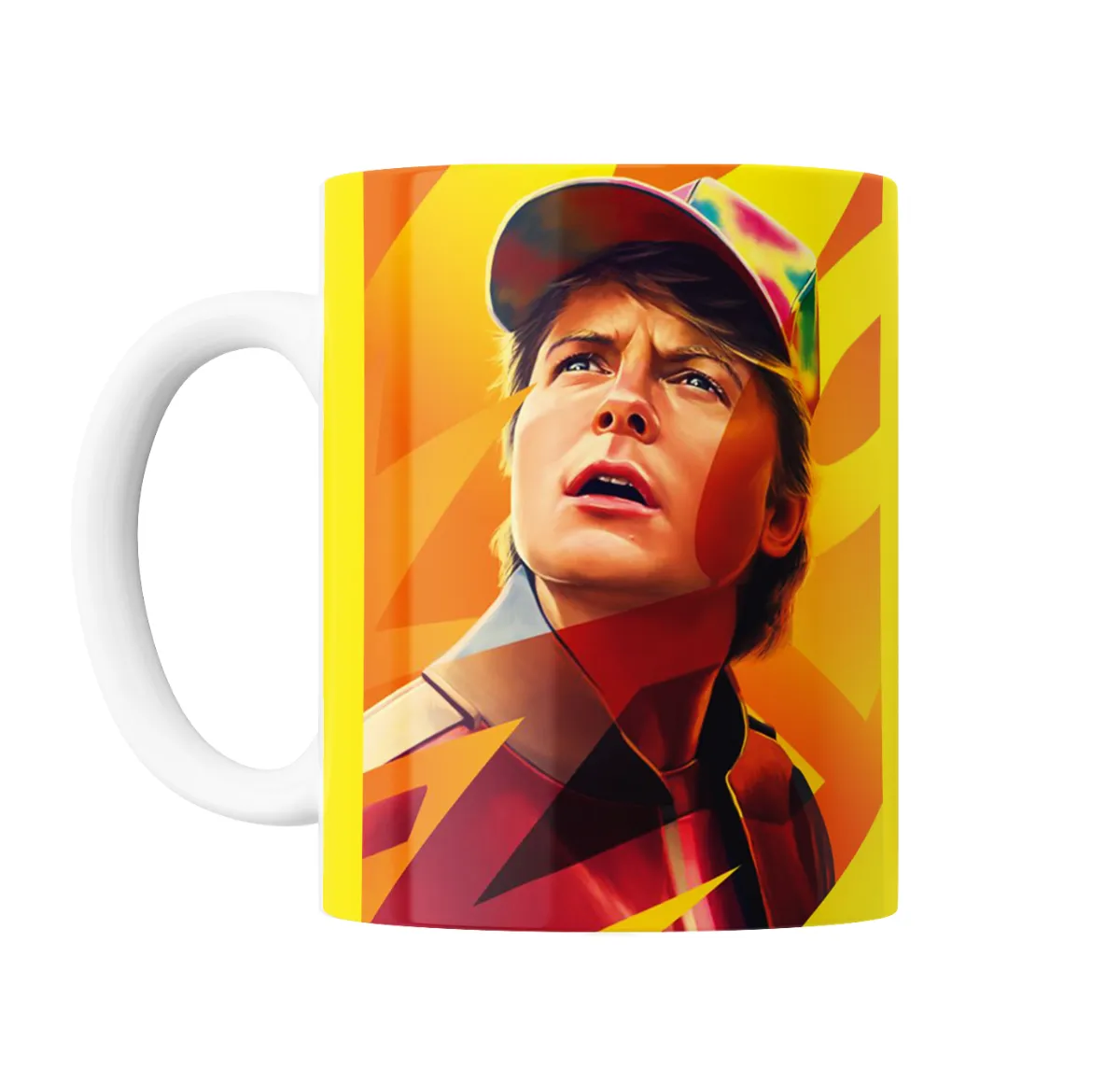 Taza de Cerámica Volver al Futuro Marty McFly Gorra - vista 2