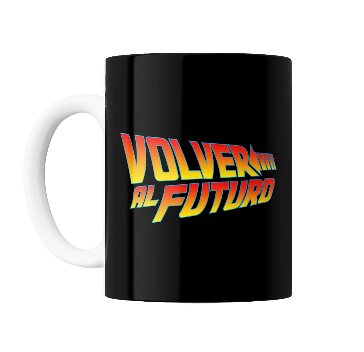 Taza de Cerámica Volver al Futuro Logo - vista 2