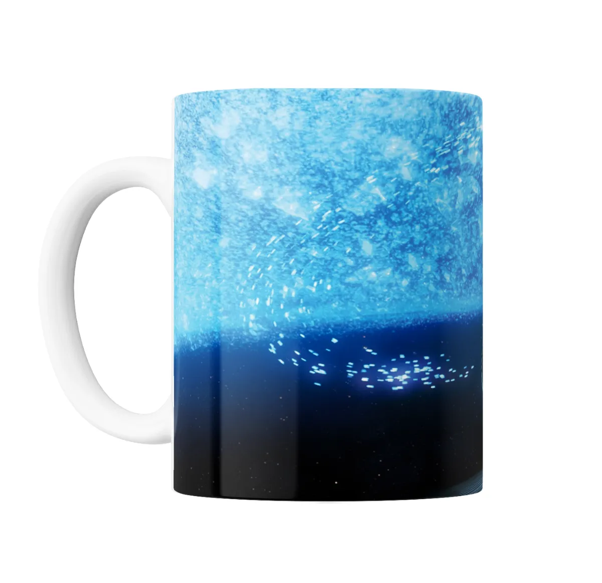 Taza de Cerámica Wall-E Robot en el Espacio - vista 2