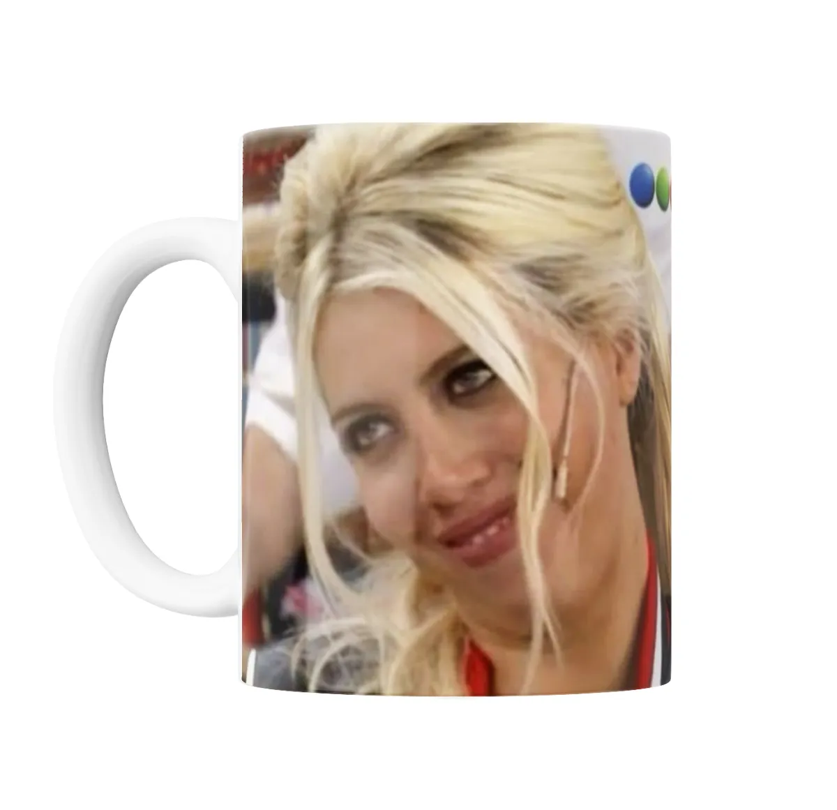 Taza de Cerámica Wanda Nara Foto - vista 2