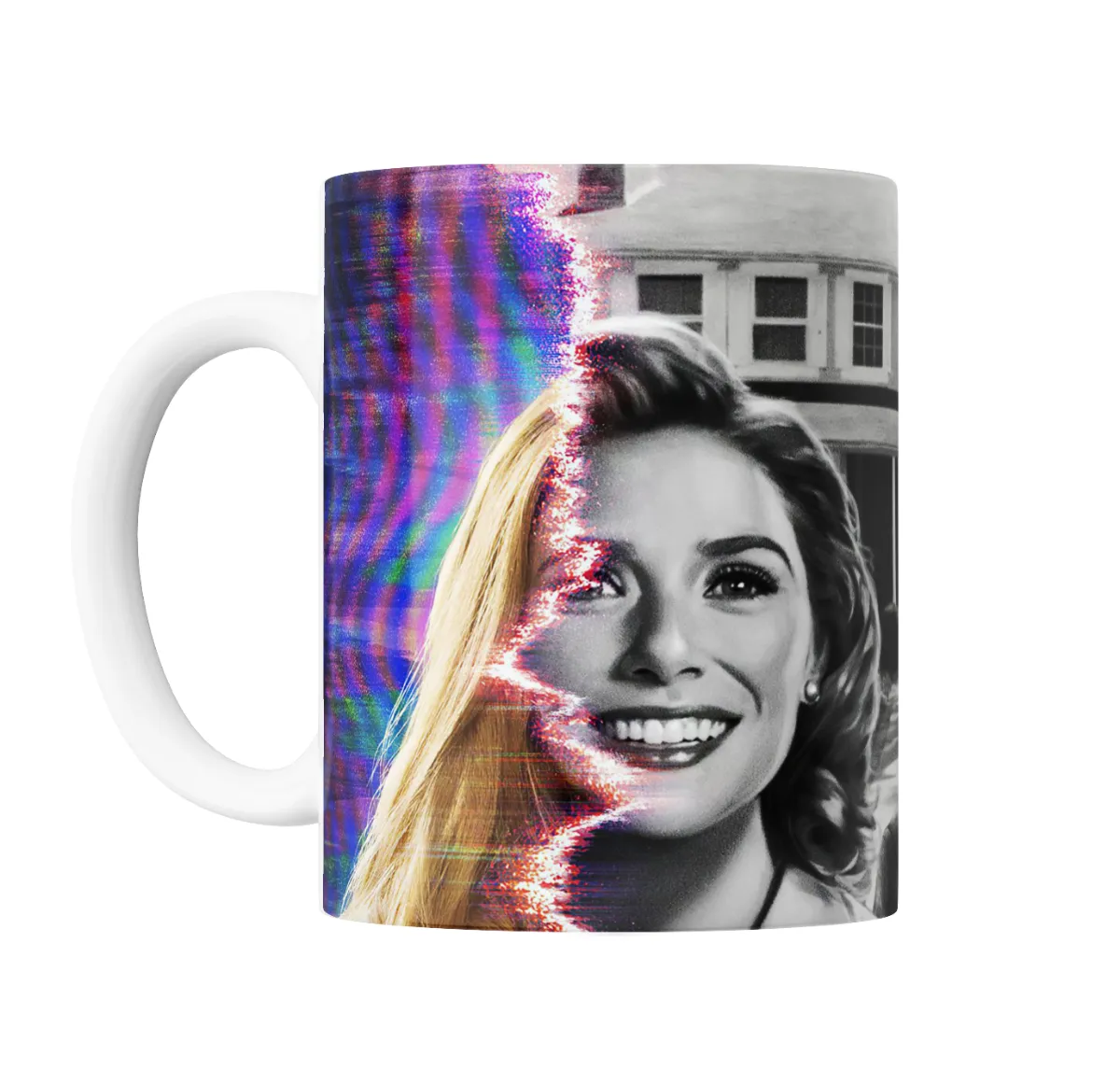 Taza de Cerámica WandaVision Wanda Maximoff Glitch - vista 2