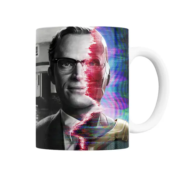 Taza de Cerámica WandaVision Wanda Maximoff Glitch